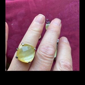 BOTTEGA VENETA Antique Solid Silver Ring limited